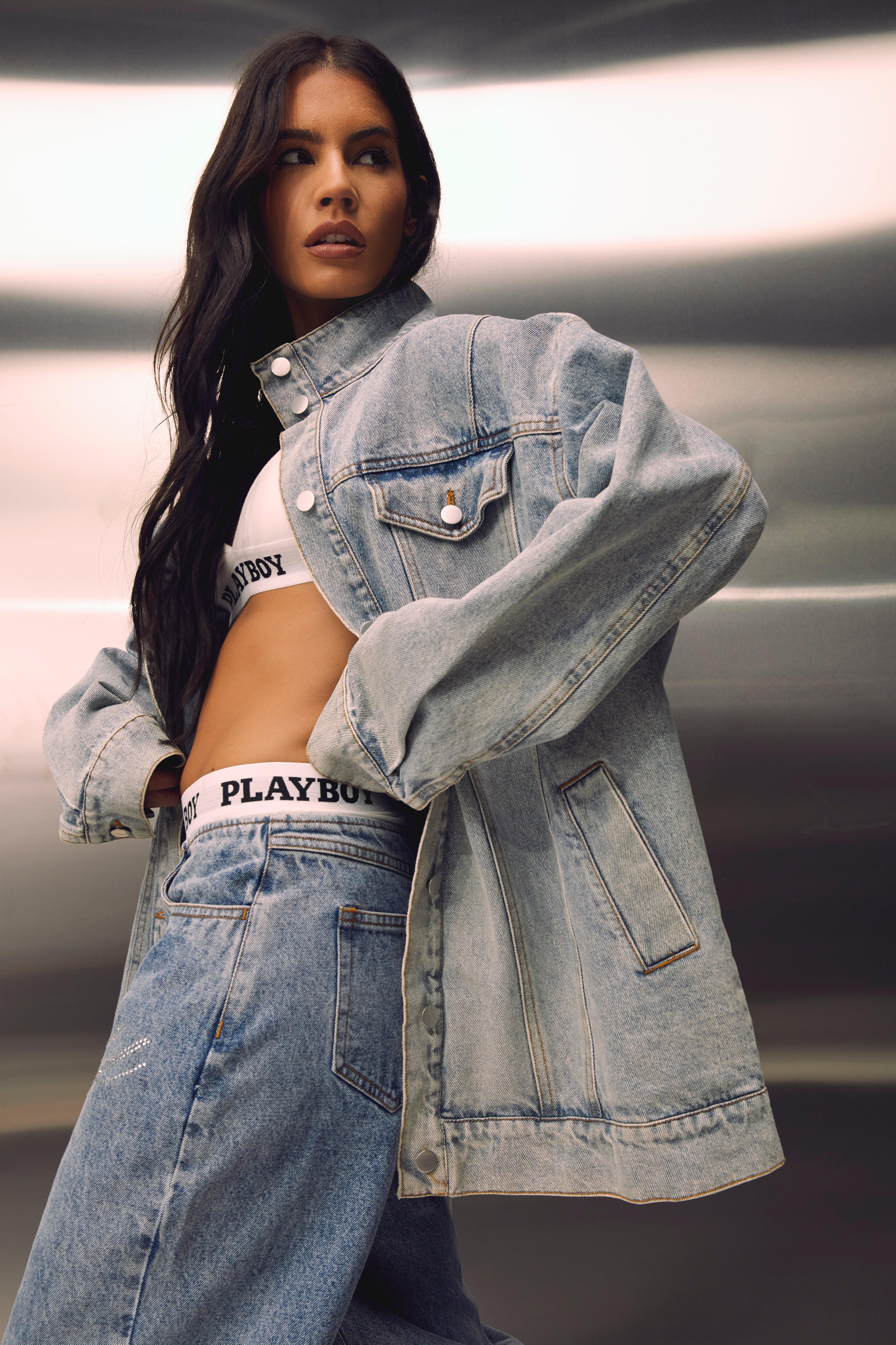 Playboy sale jean jacket